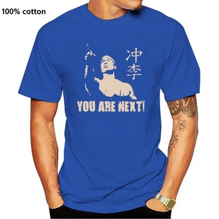 T-shirt  เสื้อยืด ผ้าฝ้าย พิมพ์ลาย Bolo Yeung Chong Li Bloodsport You Are Next สีดํา ไซซ์ S 3XL สําหรับผู้ชายS-5XL