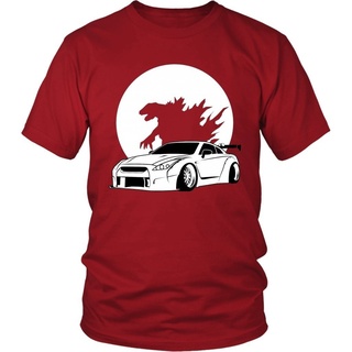 เสื้อยืดแขนสั้นลําลอง พิมพ์ลาย Nissan Gtr Godzilla kyline R35 Jdm Tuner Series พลัสไซซ์ สําหรับออกกําลังกาย