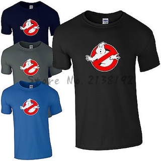 ผ้าฝ้ายคอกลมGhostbusters เสื้อยืดลําลอง แขนสั้น พิมพ์ลายภาพยนตร์ 80S สไตล์วินเทจ แฟชั่นเรโทร สําหรับผู้ชายfrom S-4XL