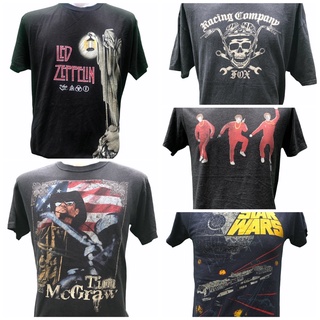 สบายๆวินเทจ (ชมพู) ชุดที่ 1 เสื้อยืดมือสอง Usa วงดนตรี รวมลายมันส์+กีฬา และอื่นๆ