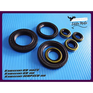 KAWASAKI KR 150ZX KAWASAKI KR 150 KAWASAKI SERPICO 150 SEAL SET (7 PCS.)  // ซีลเครื่องชุด KR150ZX (เซ็ท 7 ชิ้น)