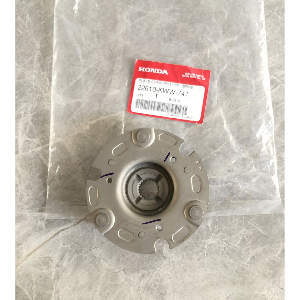 จานคลัชก้อน,ขายึดคลัชก้อน เวฟ110i   22610-KWW-741(FCC)/22610-KWW-742(EXEDY)