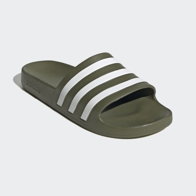 รองเท้าแตะ Adidas Adilette Aqua Slides - Focus Olive GZ5234 ของแท้