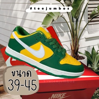 รองเท้า Nike SB Dunk Low Yellow Green 🌵🔥 รองเท้าผ้าใบ รองเท้ากีฬา รองเท้าวิ่ง รองเท้าสีเขียว