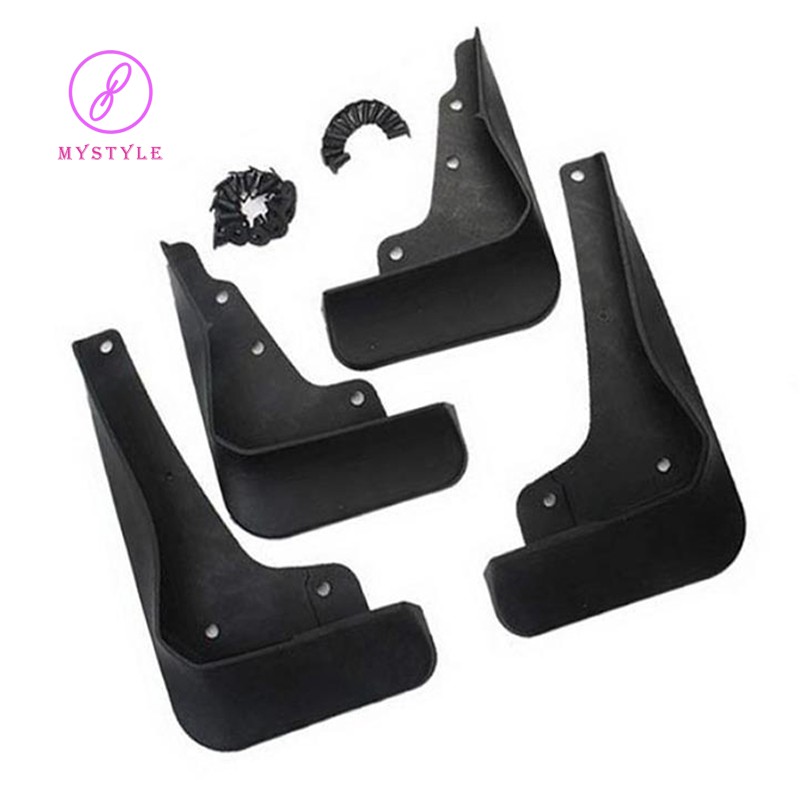 4Pcs Car Front Rear Wheel Mud Flaps Mudguard Fender Splash Guards for