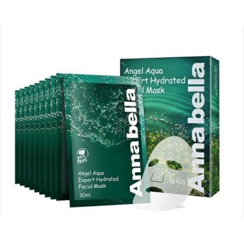 Annabella Seaweed Mask กล ่ อง 10 ชิ ้ น