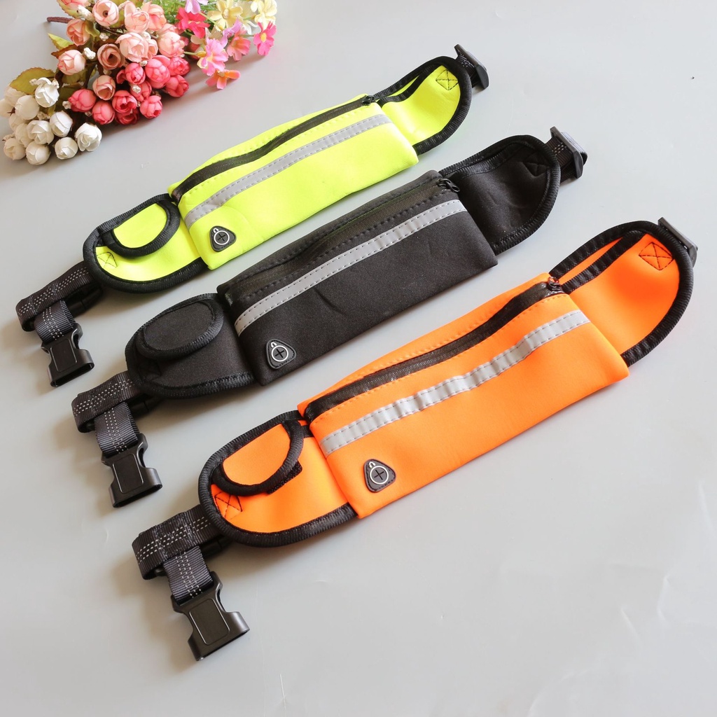 View of Dog Leash Running Nylon Hand Freely Pet Products Harness Collar Jogging ...