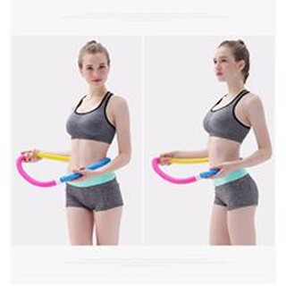 Spring Hula Hoop ฮูล่าฮูปแบบสปริง ช่ายเผาผลาญไขมัน ทำให้เกิดการไหลเวียนของโลหิตมากขึ้น เพียงเล่นฮูล่าฮูปวันละ 30 นาทีทำใ