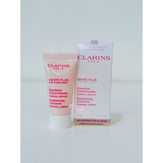 อีมัลชั่น-ปรับผิวกระจ่างใส-Clarins-White-Plus-Brightening-Emulsion-5ml