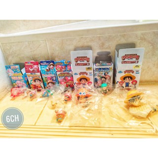 โมเดลวันพีช ตัวเล็กและพวงกุญแจ one piece figure งานแท้มือสองญี่ปุ่น