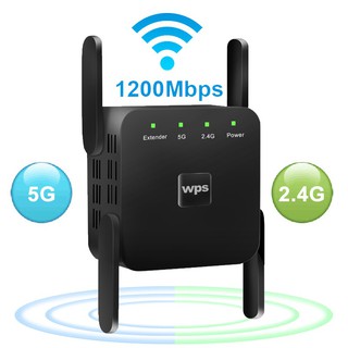 COMFAST เครื่องขยายสัญญาณ Wifi ไร้สาย 2 . 4 G 5 Ghz 5 Ghz 1200 Mbps 802 . 11 N