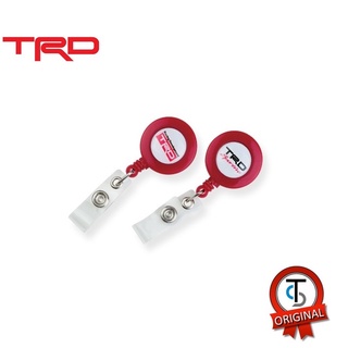 [ลดกระหน่ำ] TRD STRAP REEL ที่หนีบบัตร คลิปติดบัตร ทีอาร์ดี