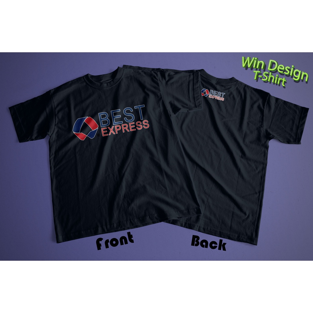 เสื้อยืด BEST EXPRESS ผ้าคอตตอน100% ผ้าหนานุ่ม