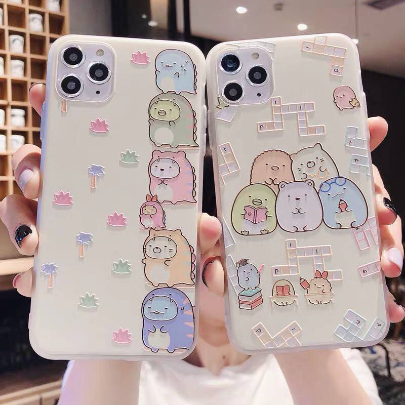 เคสซิลิโคนสำหรับโทรศัพท์รุ่น11/11Pro 11pro Max X XR XS XS MAX 6 7 8 plus #416