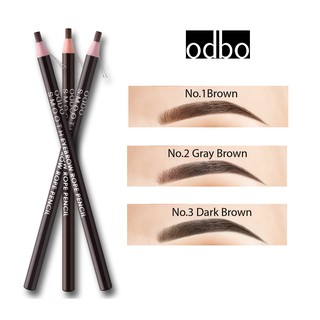 Odbo Smooth Eyebrow Rope Pencil #OD763 ดินสอเขียนคิ้ว คิ้วเชือก