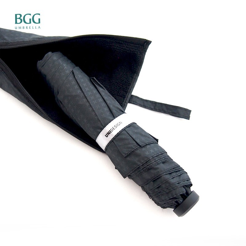 BGG Air Light 103g Umbrella ร่มพับ กันแดด กันยูวี กันฝน น้ำหนักเบาเป็นพิเศษ 103 กรัม (ถุงใส่ร่มพับดู
