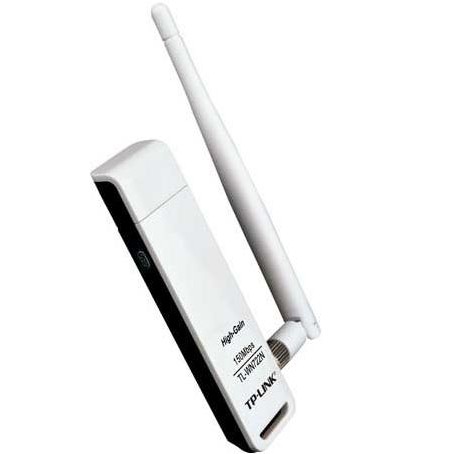 TPLINK TP-LINK TL-WN722N 150Mbps อะแดปเตอร์ USB ไร้สาย กําไรสูง