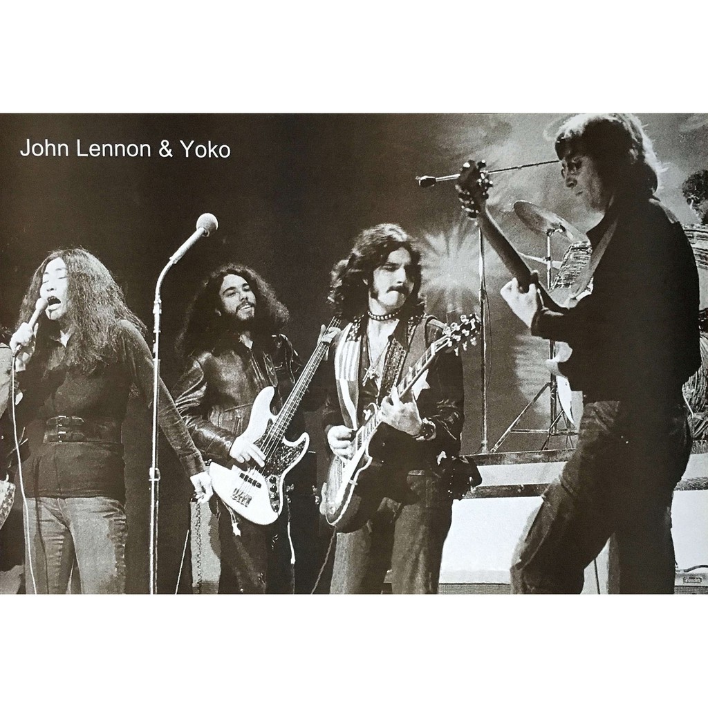 โปสเตอร์ รูปถ่าย นักร้อง จอห์น เลนนอน John Lennon Yoko Ono (1969) POSTER 20"x30" นิ้ว Inch Beatles