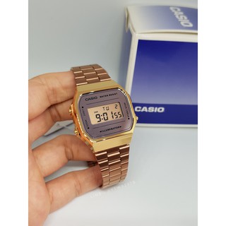 นาฬิกาคาสิโอ CASIO A168WECM-5D ของแท้ รับประกัน 1 ปี