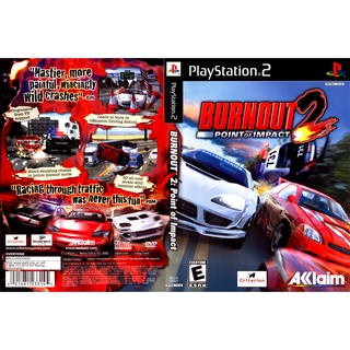 Burnout 2 - Point of Impact แผ่นเกมส์ PS2