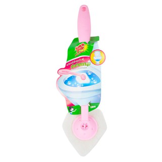 SCOTCH BRITE แปรงขัดโถสุขภัณฑ์เข้าซอกมุม รุ่น XN002020818 SCOTCH BRITE Toilet Brush Nook Corner XN002020818