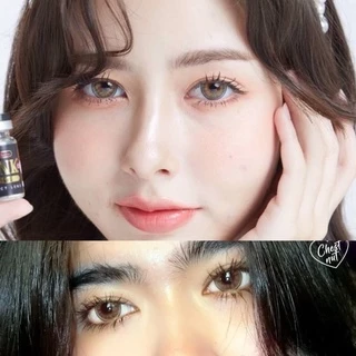 คอนแทคเลนส์ wink Dream 3tone เทา/ตาล ขนาดตาโต