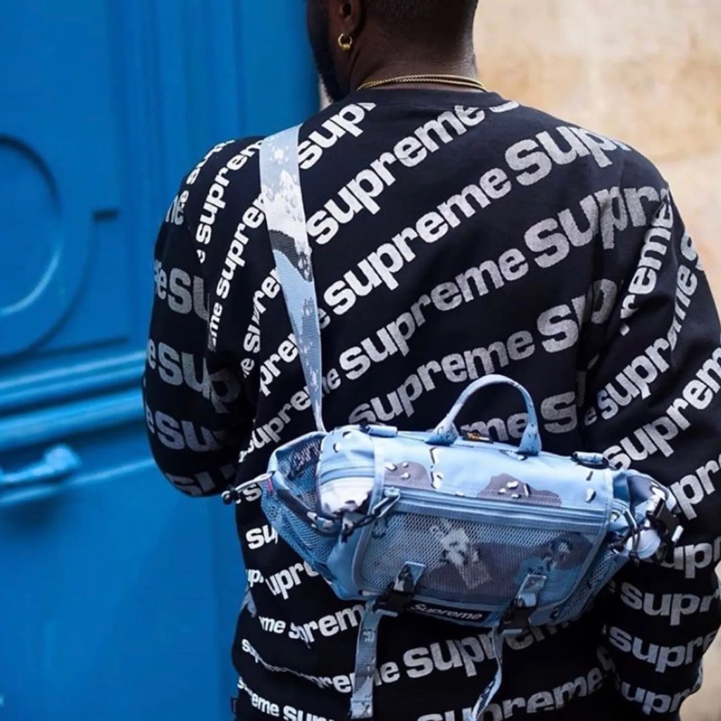 supreme Waist Bag 2 Blue Camo - ボストンバッグ