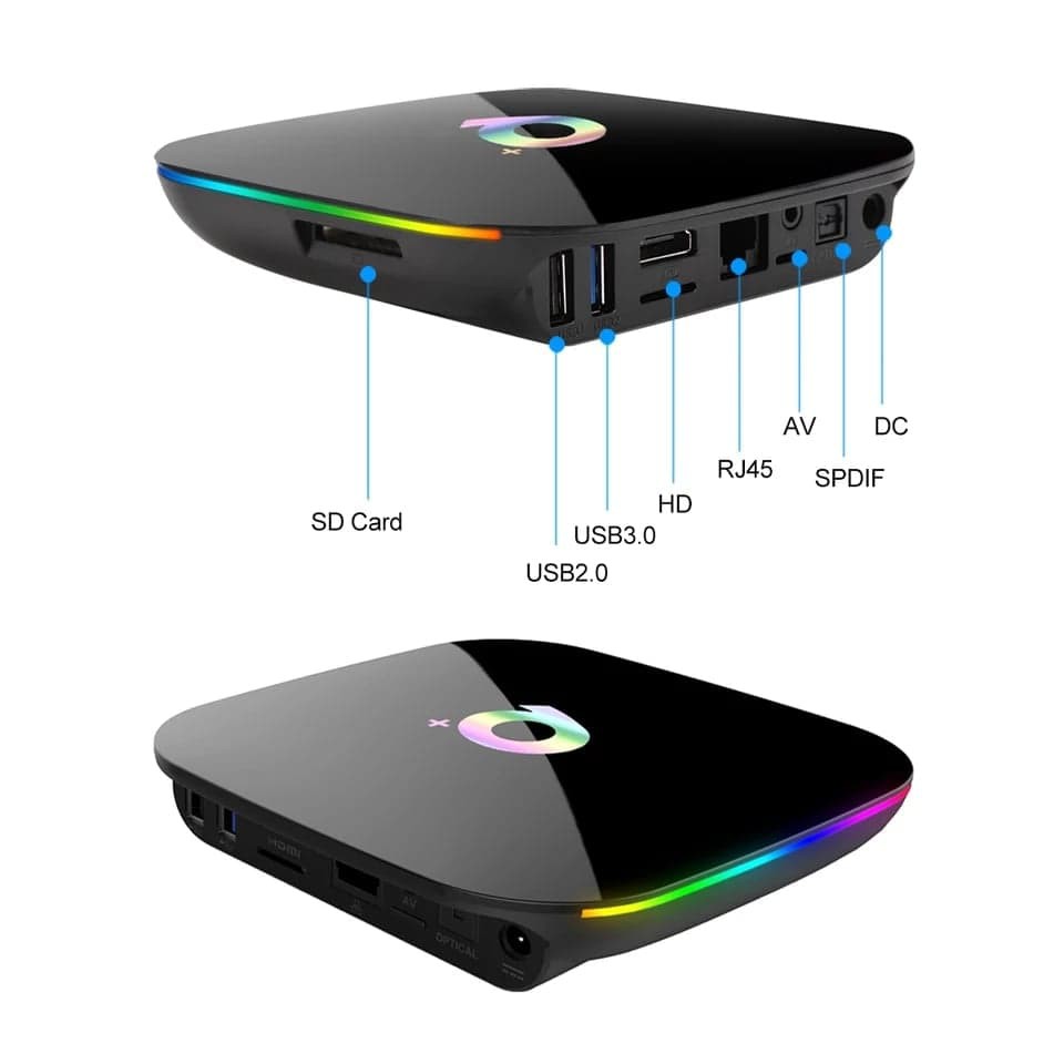 android box Q Plus กล่องแอนดรอย Android 9.0 tv box แถมถ่าน - mr.packman ...