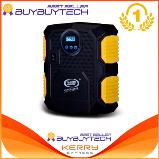 Buybuytech CAR eletric pump ปั๊มลมไฟฟ้าติดรถยนต์ ปั้มลม แบบพกพา อัตโนมัติ เครื่องเติมลม สูบลม