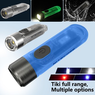 ของแท้ NITECORE TIKI TIKI LE TIKI GITD แบตเตอรี่ลิเธียมไอออน LED OSRAM P8 300 ลูเมน แบบชาร์จไฟได้