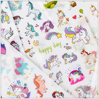 ❉ Colorful Unicorn PVC Stickers ❉ 6Sheet/set DIY Fashion Diary Scrapbooking Decals Stickers