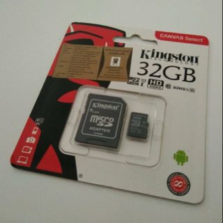 เมมโมรี่การ์ด 32 GB Kingston (แท้)