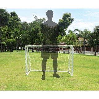 โกลฟุตบอลเหล็กขนาด 1.2 m สีขาว ประตูฟุตบอลเล็ก โกลฟุตบอล โกลหนู Football Goal Soccer Goal
