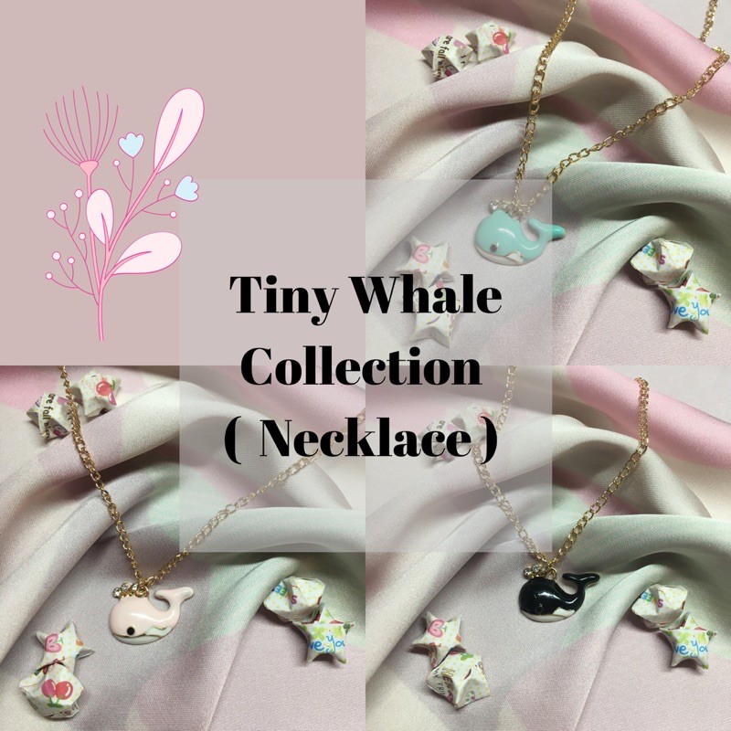 [สร้อยคอ] Tiny Whale - บรรจุภัณฑ์เซอร์ไพรส์ระดับพรีเมียม