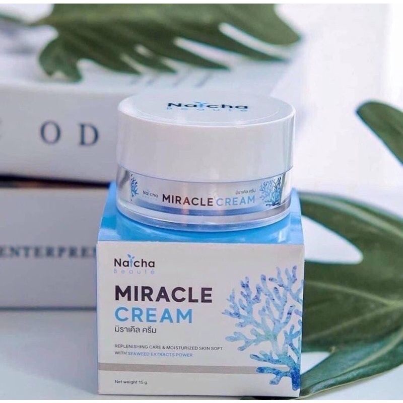 Natcha Miracle cream 18g. ครีมมิราเคิล ครีมณัชชา