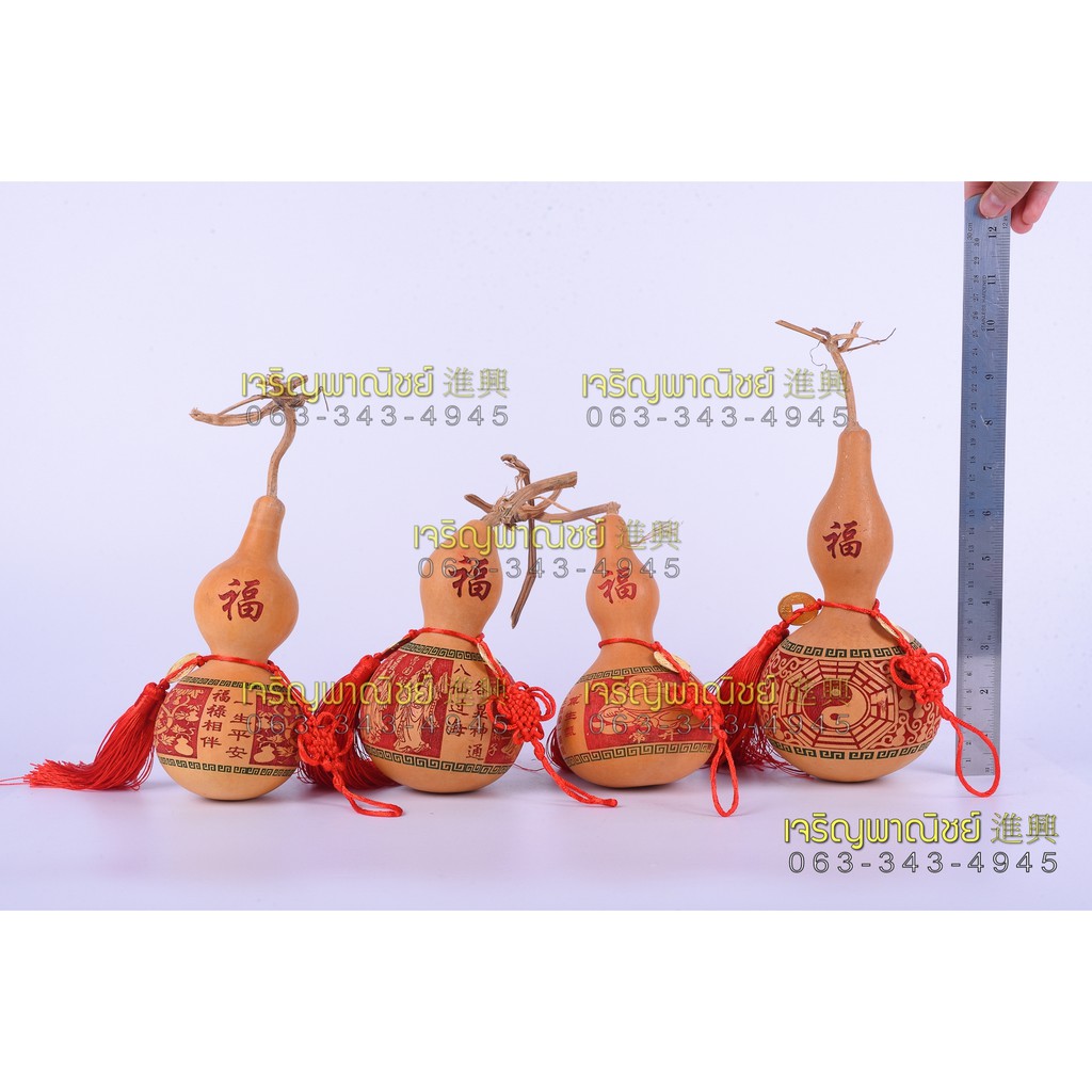 น้ำเต้าไม้ ธรรมชาติ แก้ฮวงจุ้ย ช่วยเรืองสุขภาพ ดูดทรัพย์ มี 3ขนาดให้เลือก - รูปที่ 6