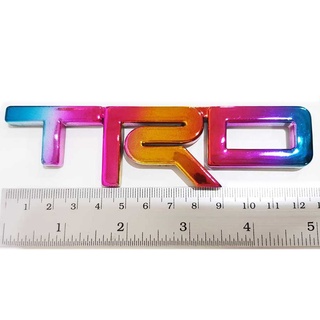 กรุณาวัดขนาดก่อนสั่งซื้อ โลโก้ TRD LOGO  ทีอาร์ดี Aegether