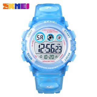 SKMEI Fashion Waterproof Children Boy Girl Watch Digital LED Watches Alarm Date Sports Electronic Digital Watch