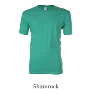 เสื้อยืดสีพื้น SHAMROCK ( สีเขียวมรกต )