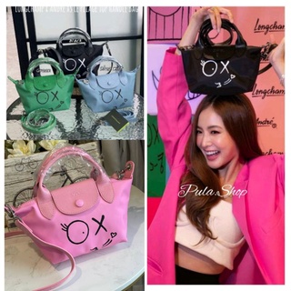 กระเป๋าถือ สะพาย XS ลองชอม LC001 OX Andre Le Pliage Top Handle Bag 001/005