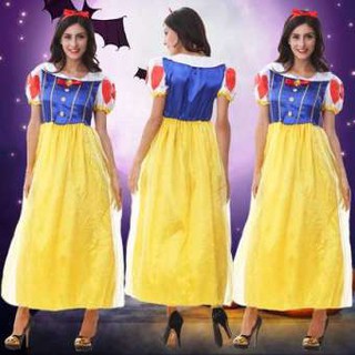 ชุดแฟนซีคอสตูมคล้ายเจ้าหญิงสโนวไวท์ของผู้ใหญ่ Snow white Adult costume