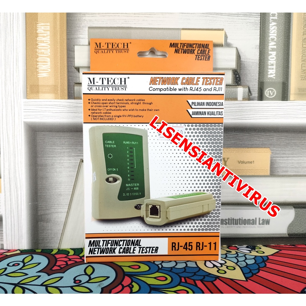 MTECH LAN Tester Network Cable RJ45 & RJ11 Test Network Cable