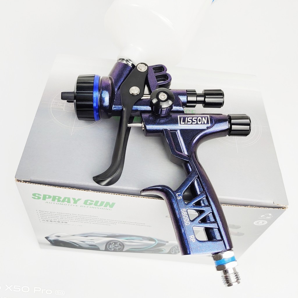 ใหม่ RP สเปรย์ปืน 1.3 มม.หัวฉีดรถ Sprayer เครื่องมือจิตรกรรมสเปรย์ Air Paint Gun คุณภาพสูงดี atomization