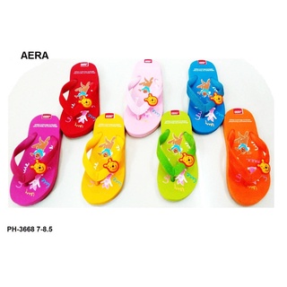 รองเท้าเด็ก AERA # ลายการ์ตูน # สีสดใสน่ารัก PH-3668