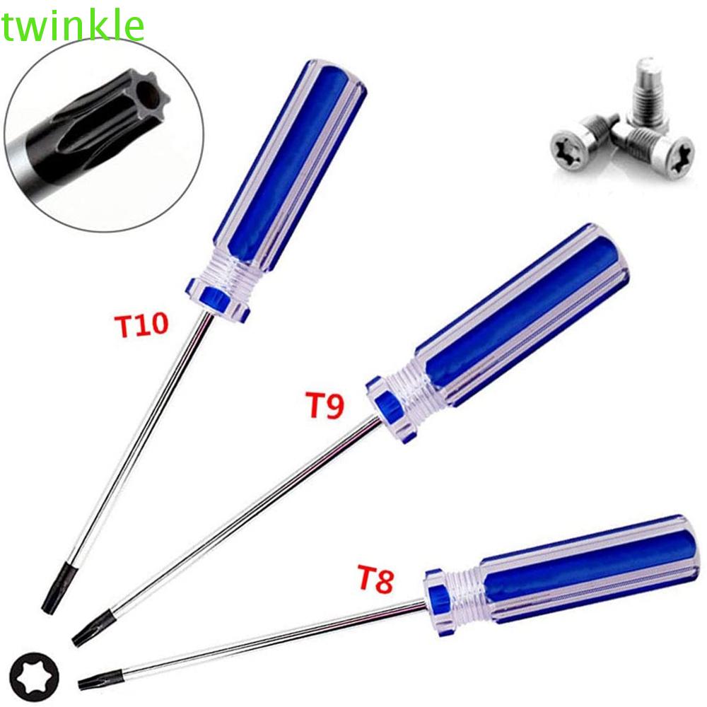Twinkle1 ไขควงแม่เหล็ก T8 T9 T10 Diy สําหรับซ่อมแซม 360 Ps3 Ps4 Tamper Proof Torx