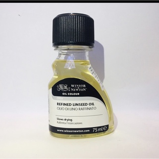 Winsor &amp; Newton refine linseed oil น้ำมันลินซีด ขนาด 75 ml