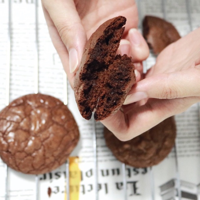 Fudge Brownie cookies