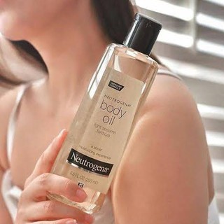 ผิวเงาแบบสาวเกา Neutrogena Body Oil ปริมาณ 250ml. บอดี้ออยบำรุงผิว สูตรเข้มข้น