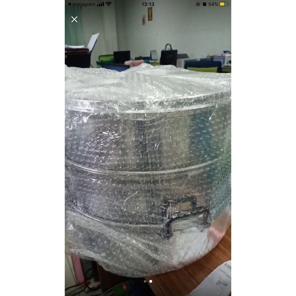 หม้อนึ่ง ซึ้งนิ่งอลูมิเนียม 3ชั้น มีทุกขนาด มีขนาด 24-26-28-30-32-34-36-40 cm. (ห่อกันกระแทกอย่างดีค่ะ)
