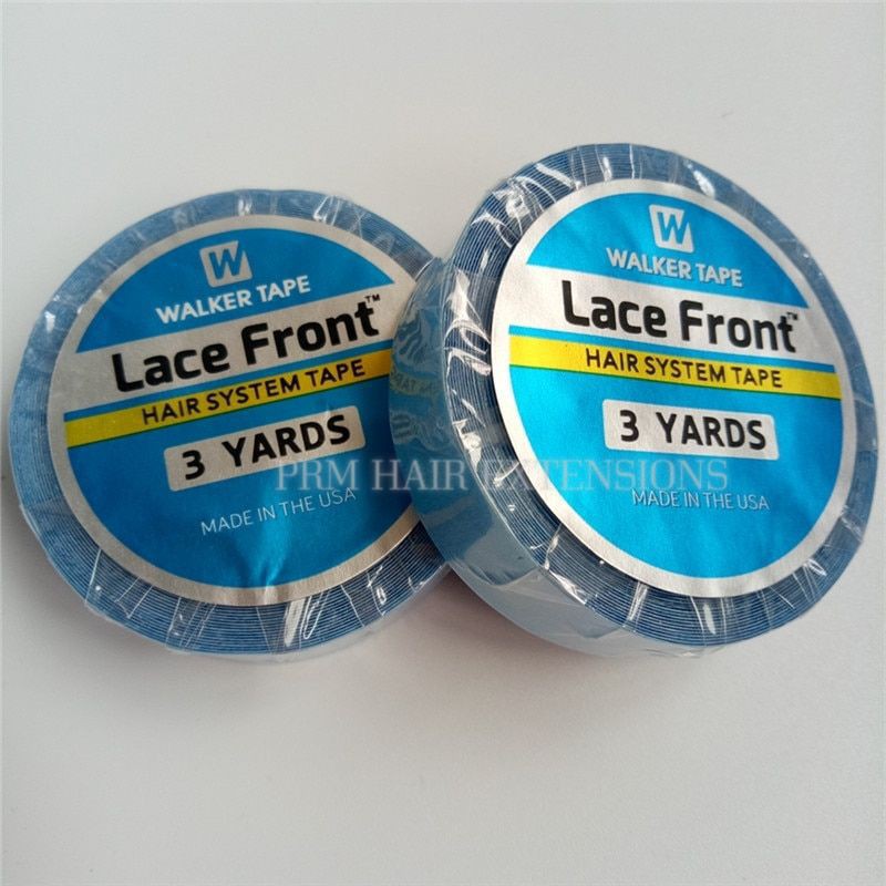 เทปวิก Walker tape - Lace Front Hair System Tape × 1 ม้วน ความยาว 3 หลา หน้ากว้าง 0.8 เซนติเมตร(0.3 นิ้ว)